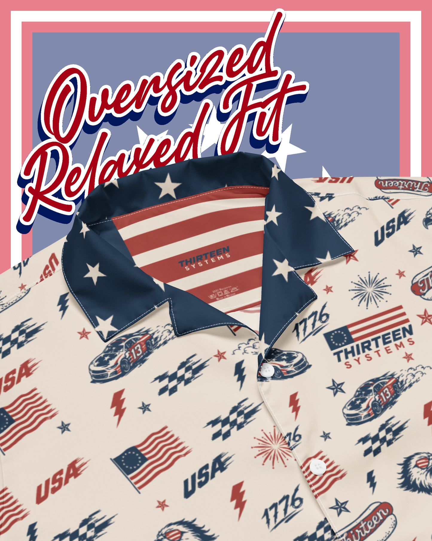 Patriot Button Up Shirt - Extra Relaxed Fit