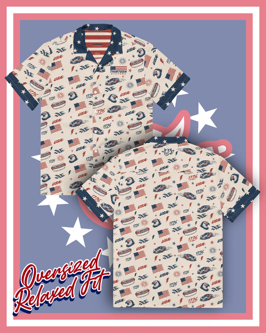 Patriot Button Up Shirt - Extra Relaxed Fit