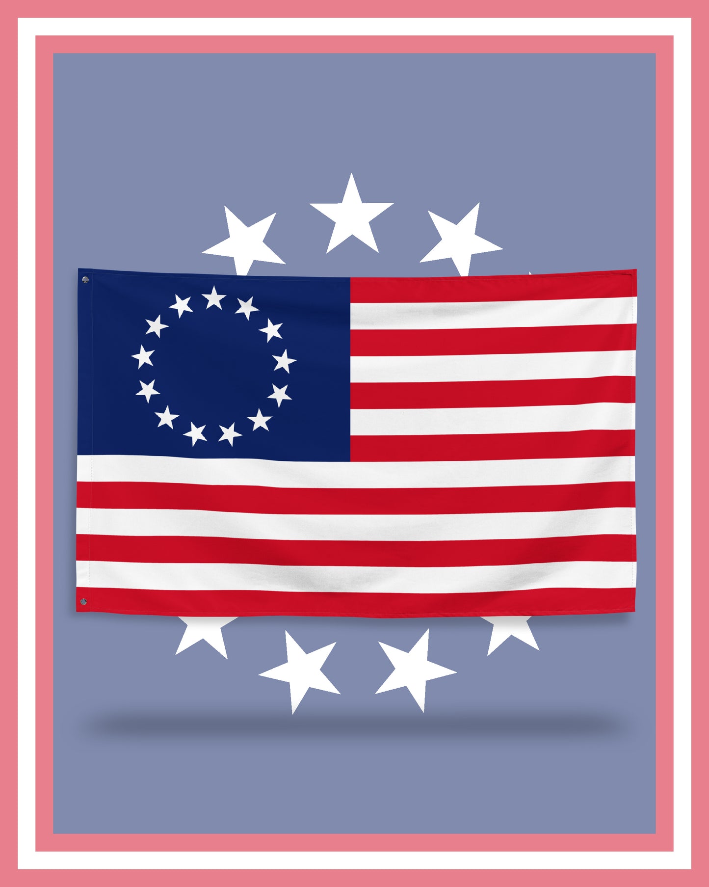 Printed Betsy Ross Flag