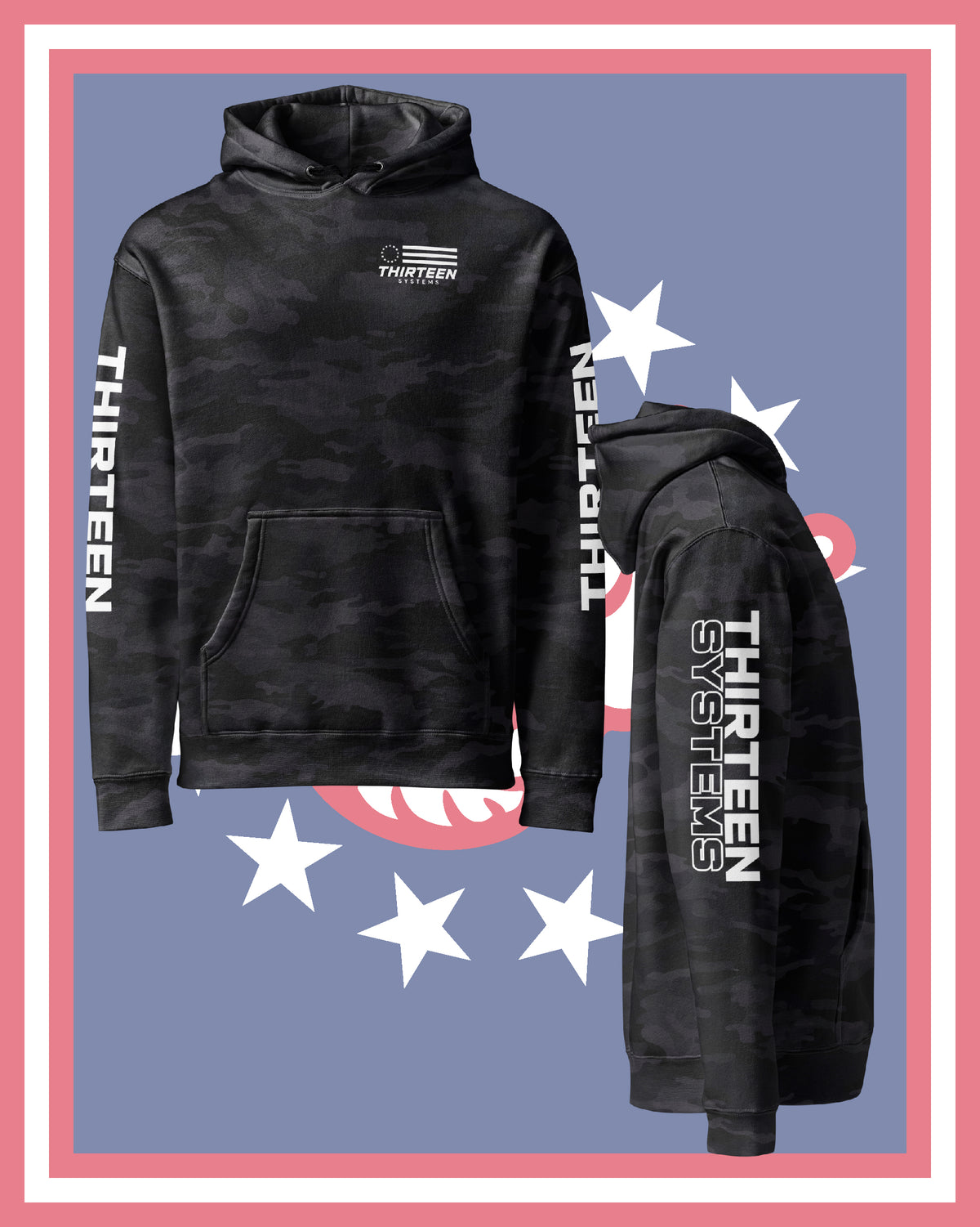 Thirteen Colonies Heavyweight Hoodie
