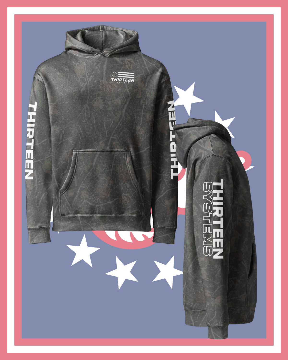 Thirteen Colonies Heavyweight Hoodie