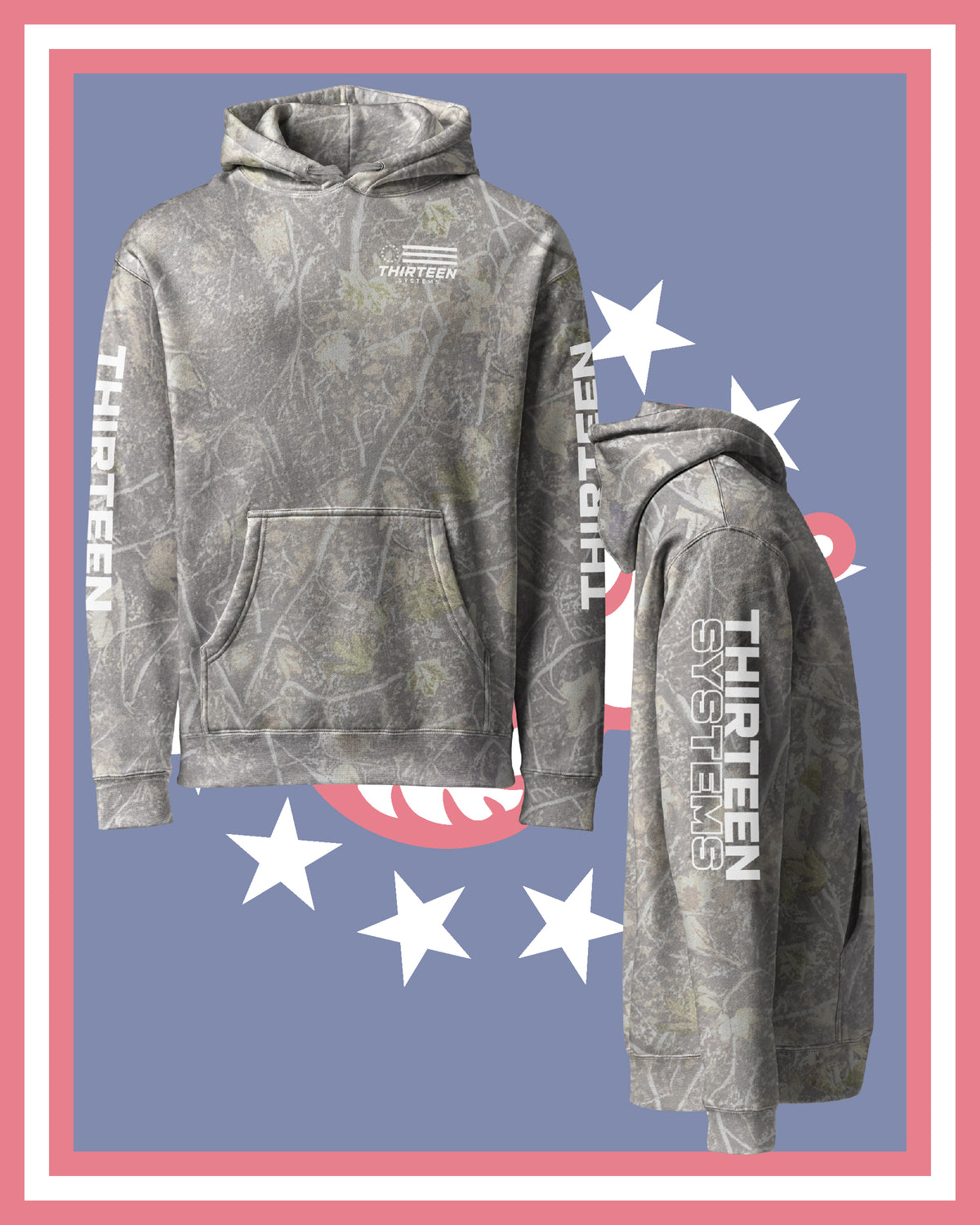 Thirteen Colonies Heavyweight Hoodie