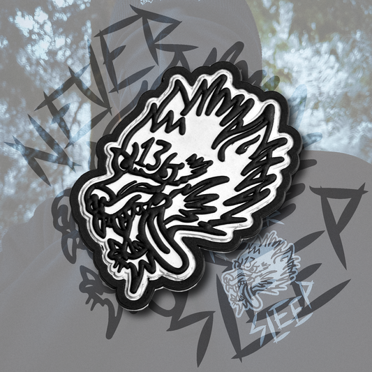 Wolf Head PVC Patch