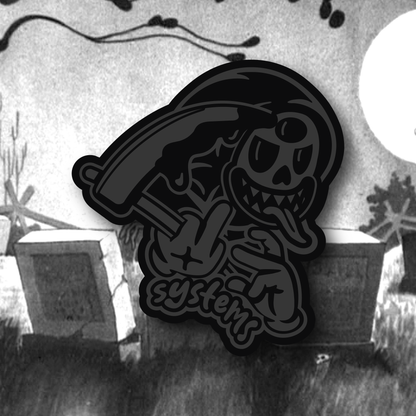 Rubberhose Reaper Leather Patch