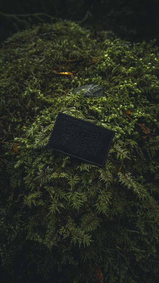 Death Metal Embroidered Twill Patch - Black on Black