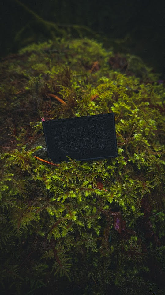 Death Metal Embroidered Twill Patch - Black on Black